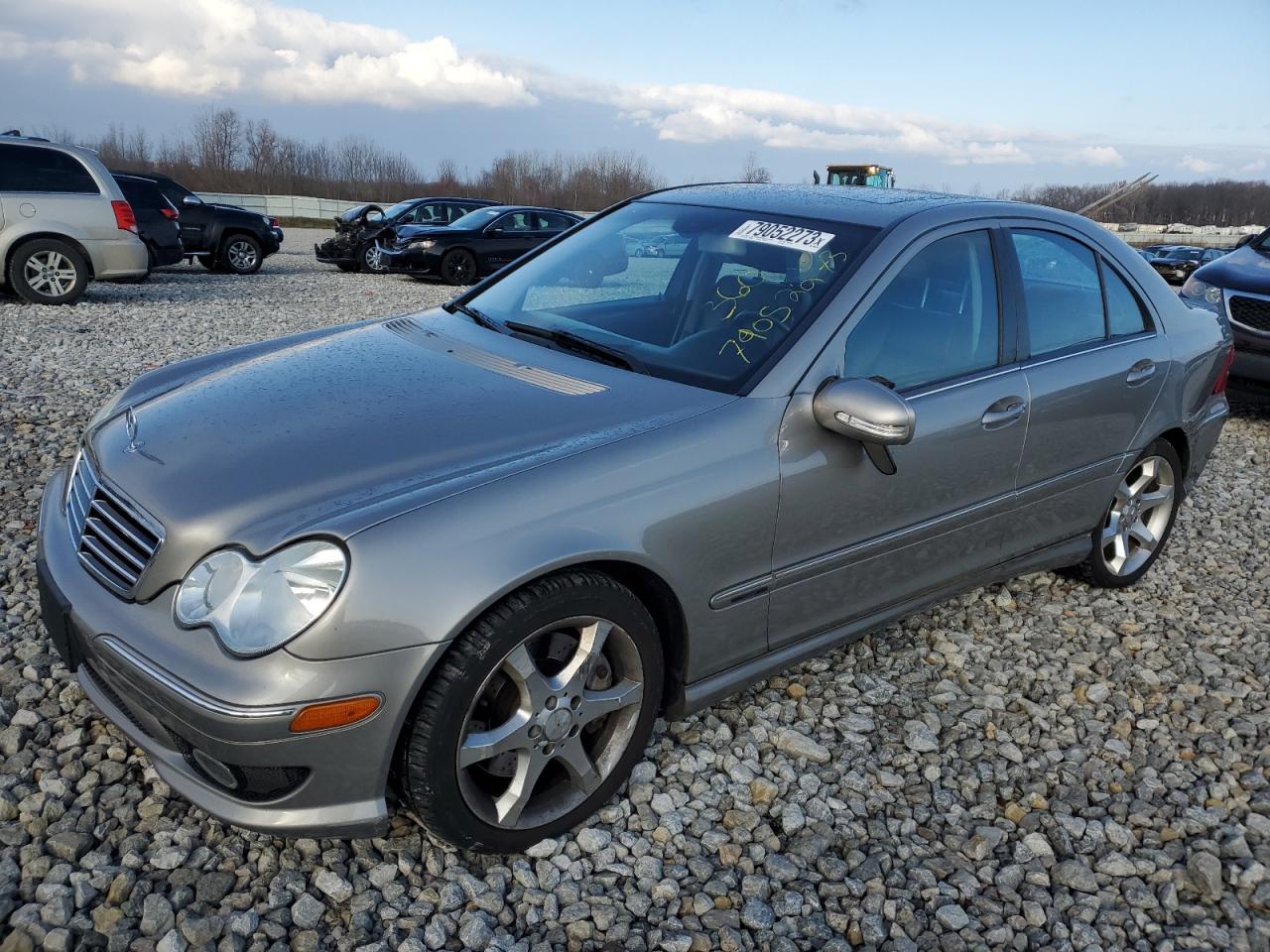Image 1 of 2007 MERCEDES-BENZ C 230 2007 with VIN WDBRF52H97E023522