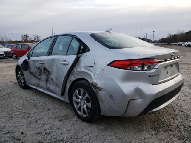 Image 2 of 2020 TOYOTA COROLLA LE 2020 with VIN 5YFEPRAE7LP011488