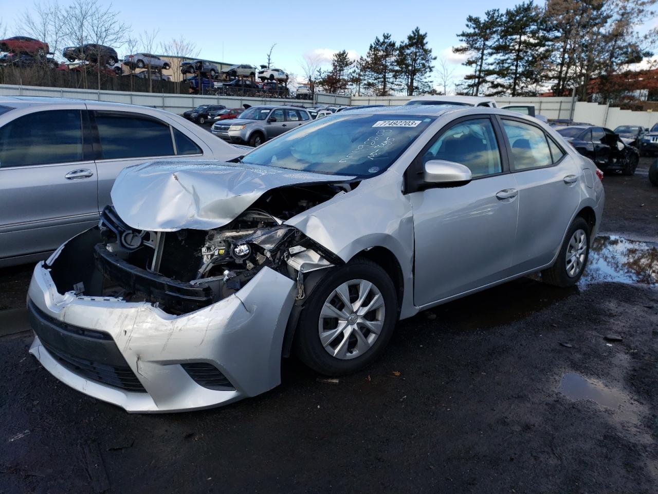 Image 1 of 2014 TOYOTA COROLLA L 2014 with VIN 2T1BURHE1EC208340