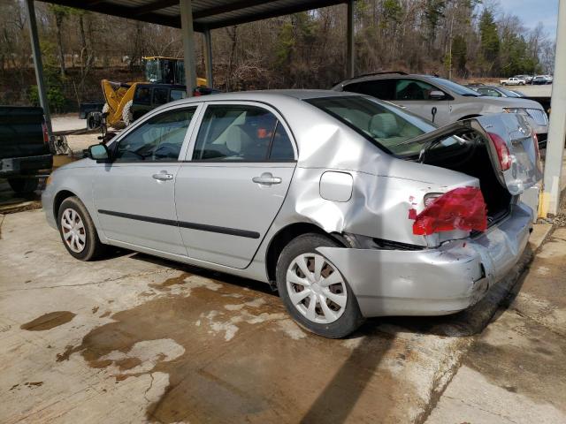 Image 2 of 2008 TOYOTA COROLLA CE 2008 with VIN 1NXBR32E78Z996695