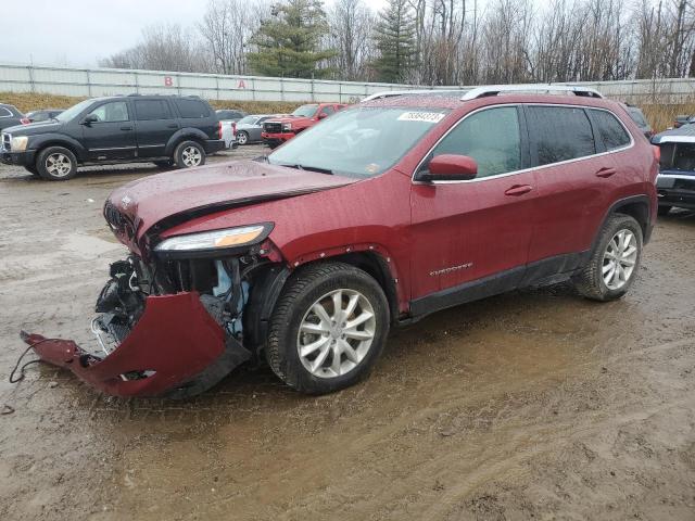 Image 1 of 2015 JEEP CHEROKEE LIMITED 2015 with VIN 1C4PJMDS9FW777667