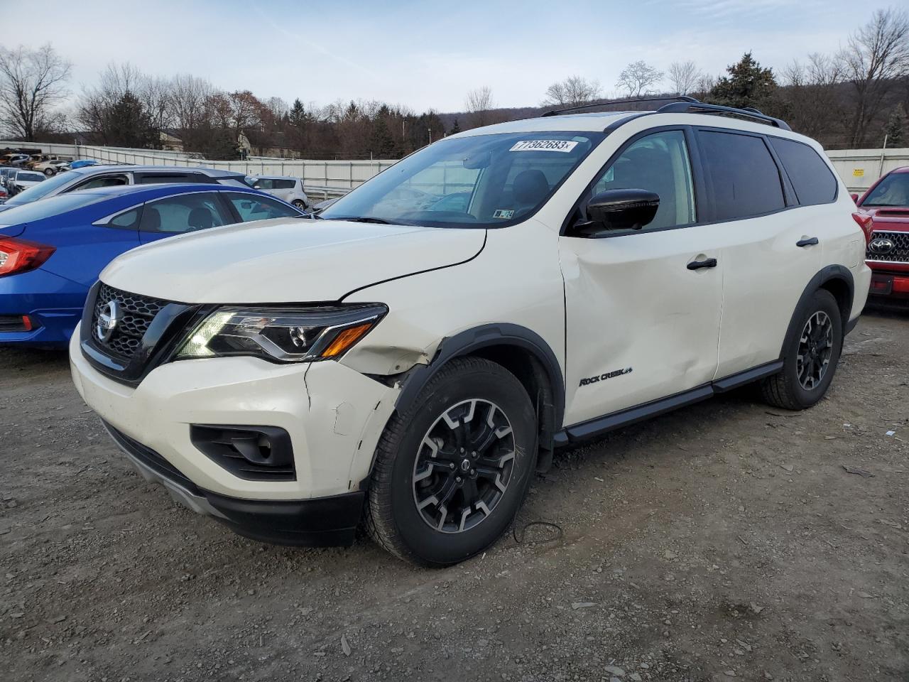 Image 1 of 2019 NISSAN PATHFINDER S 2019 with VIN 5N1DR2MM0KC654851