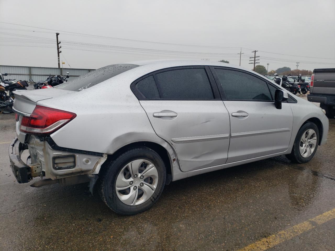 Image 3 of 2013 HONDA CIVIC LX 2013 with VIN 19XFB2F52DE029726