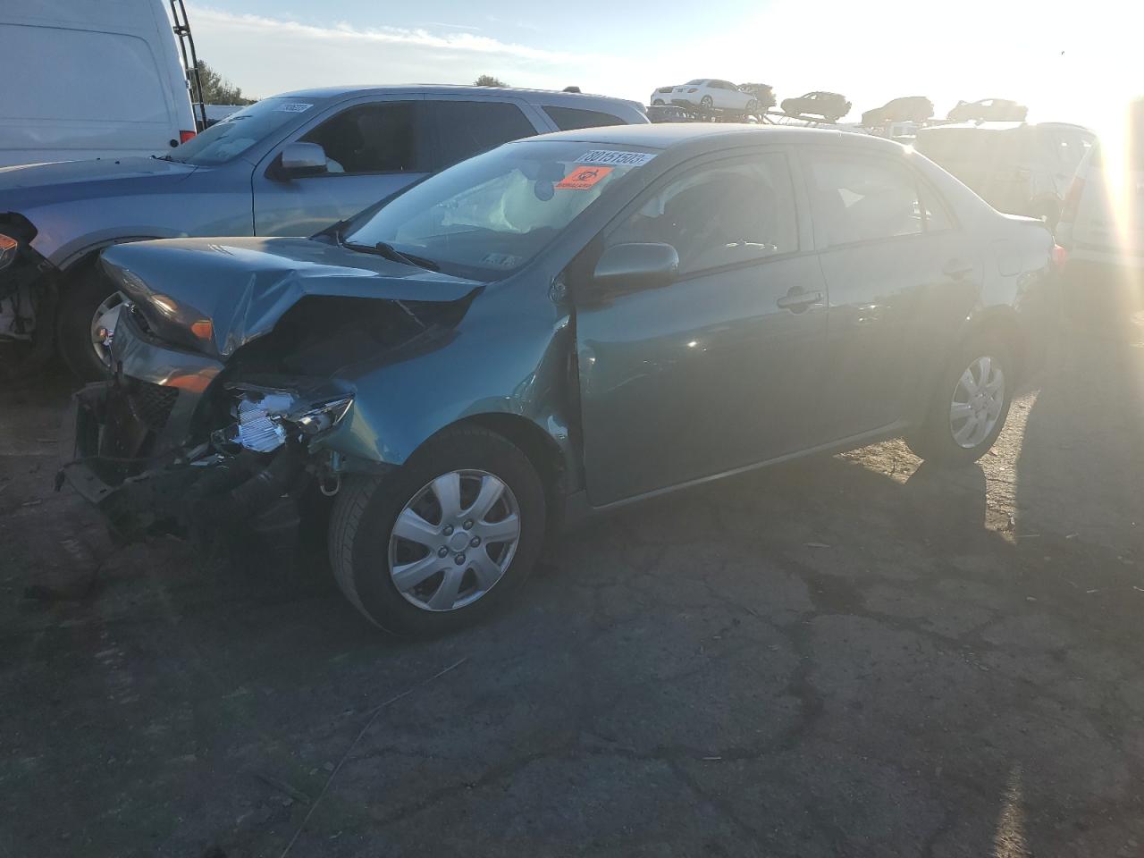 Image 1 of 2010 TOYOTA COROLLA BASE 2010 with VIN 2T1BU4EEXAC236445