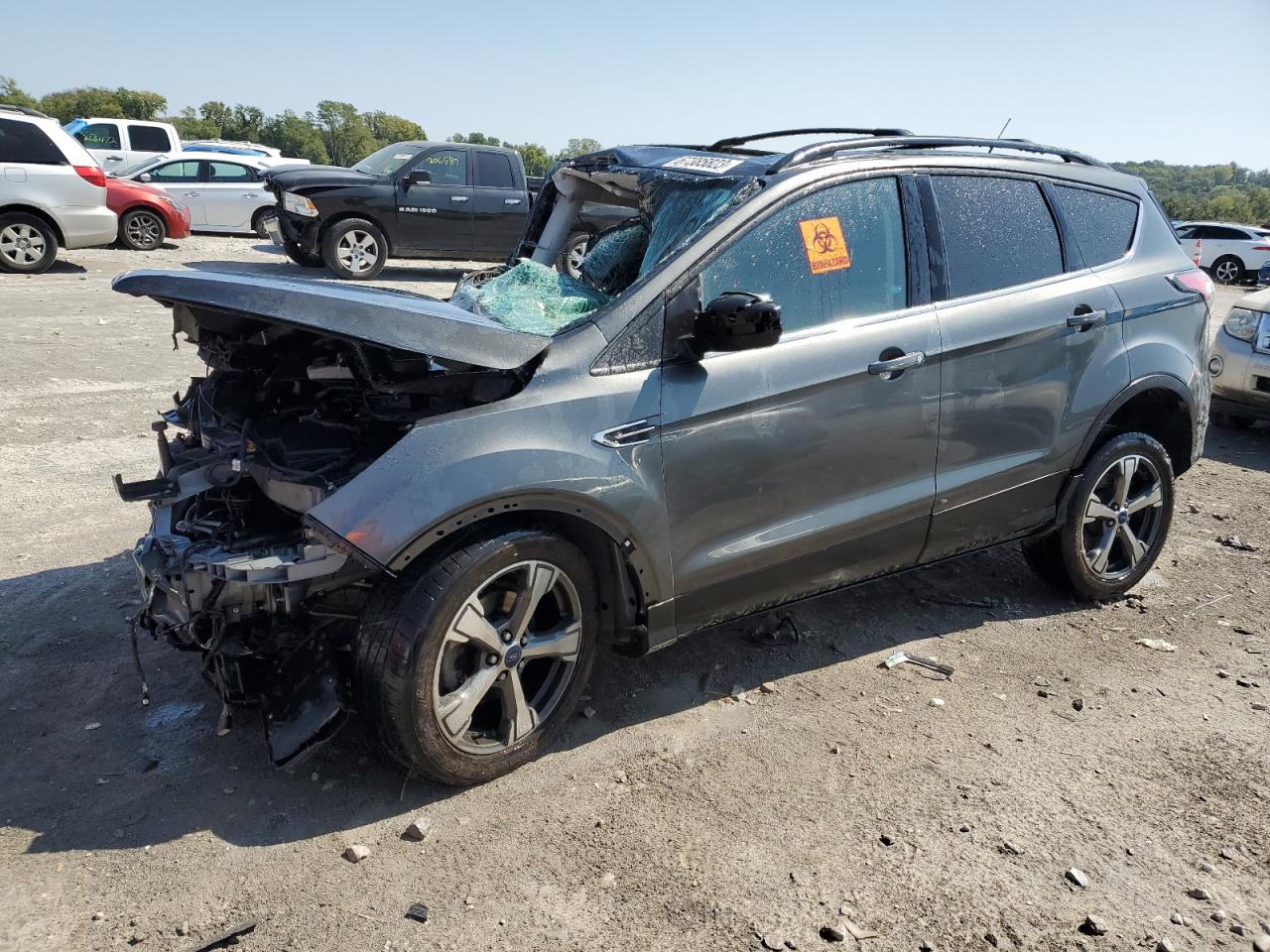 Image 1 of 2017 FORD ESCAPE SE 2017 with VIN 1FMCU0GD9HUA05241