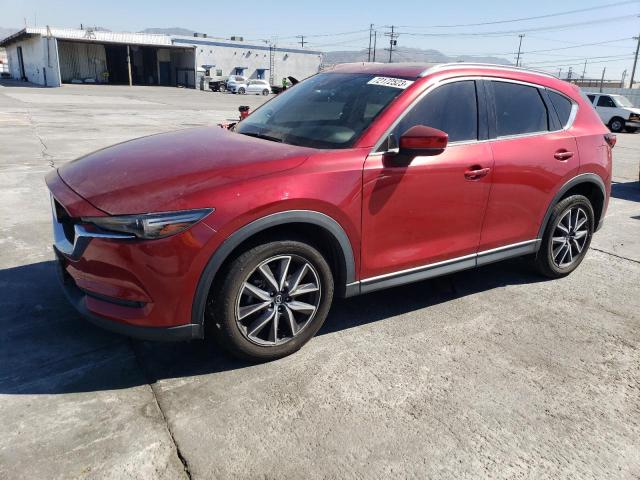 Image 1 of 2018 MAZDA CX-5 GRAND TOURING 2018 with VIN JM3KFBDMXJ0452997