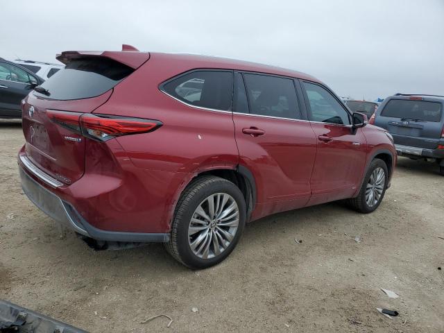 Image 3 of 2020 TOYOTA HIGHLANDER HYBRID PLATINUM 2020 with VIN 5TDEBRCH4LS008156