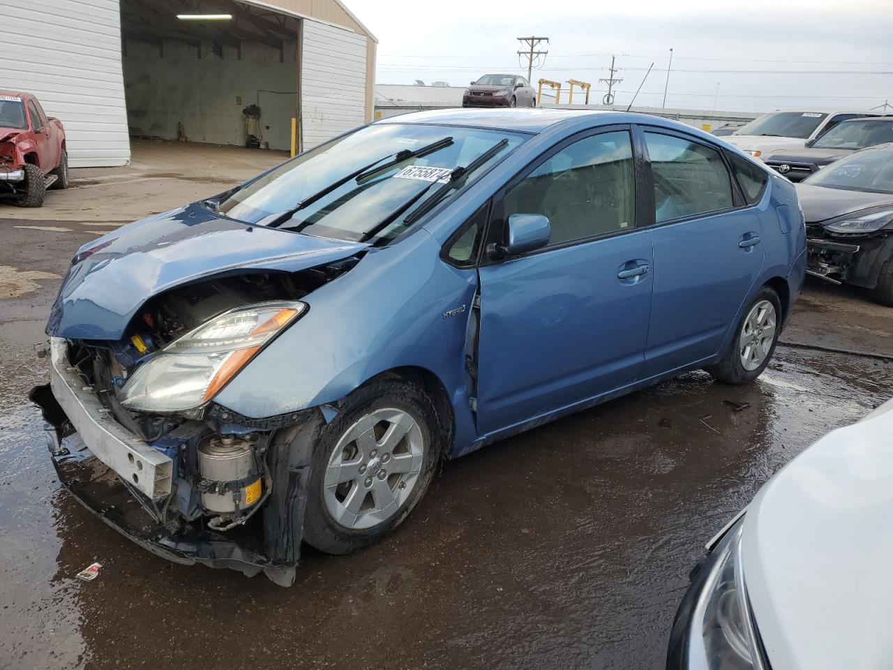 Image 1 of 2007 TOYOTA PRIUS  2007 with VIN JTDKB20U377678521