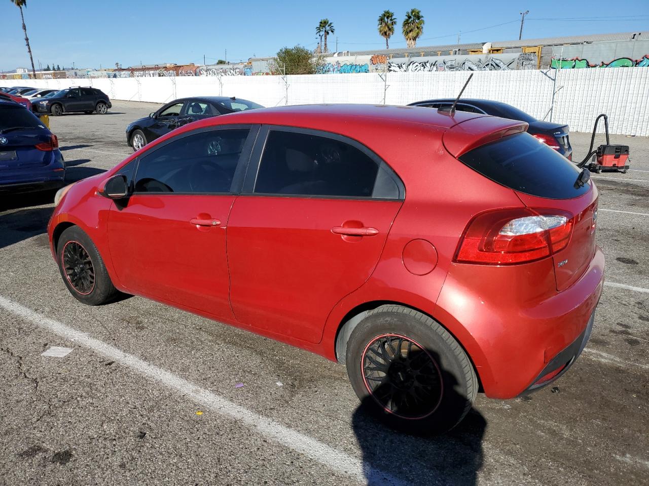 Image 2 of 2012 KIA RIO LX 2012 with VIN KNADM5A35C6028676