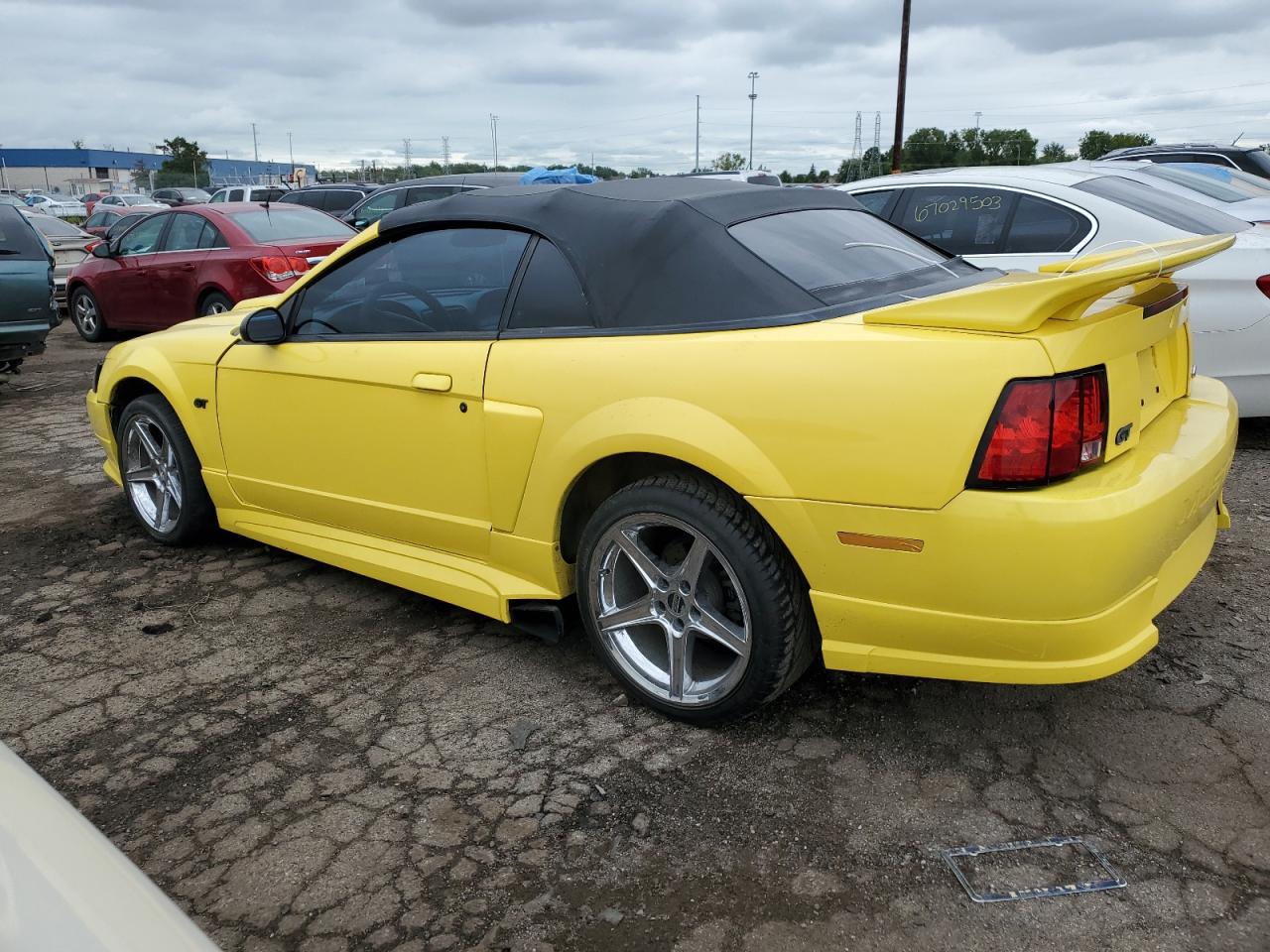 Изображение 2 2001 FORD MUSTANG GT 2001 с VIN 1FAFP45X71F175532