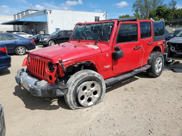 Изображение 1 2015 JEEP WRANGLER UNLIMITED SAHARA 2015 с VIN 1C4BJWEG3FL727493