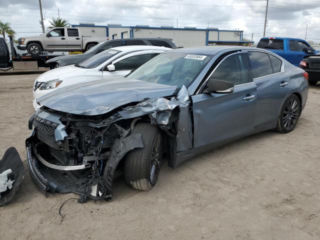 Image 1 of 2017 INFINITI Q50 RED SPORT 400 2017 with VIN JN1FV7APXHM851195