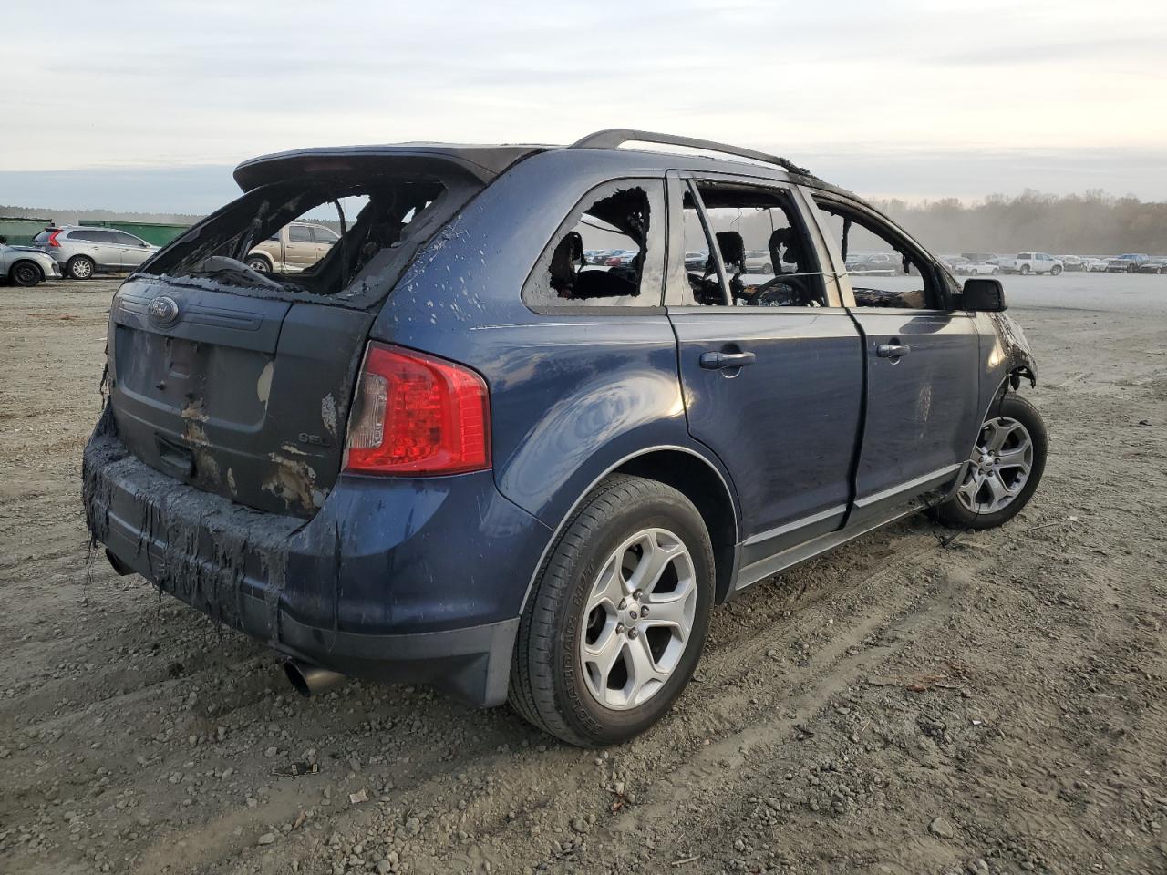 Image 3 of 2012 FORD EDGE SEL 2012 with VIN 2FMDK3J91CBA52262