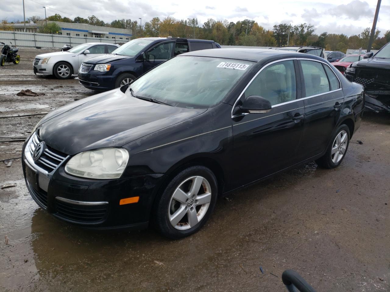 Image 1 of 2009 VOLKSWAGEN JETTA SE 2009 with VIN 3VWRM71K69M077516