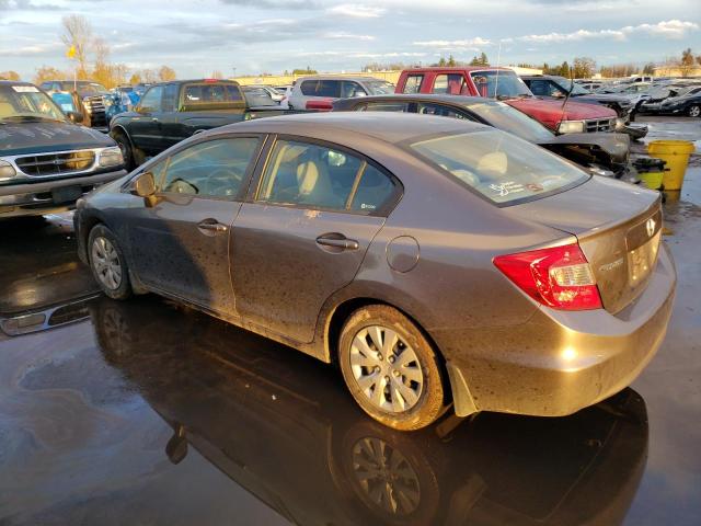 Image 2 of 2012 HONDA CIVIC LX 2012 with VIN JHMFB2F58CS003223