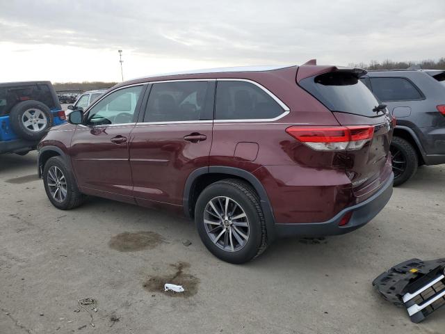 Image 2 of 2017 TOYOTA HIGHLANDER SE 2017 with VIN 5TDJZRFH0HS442653
