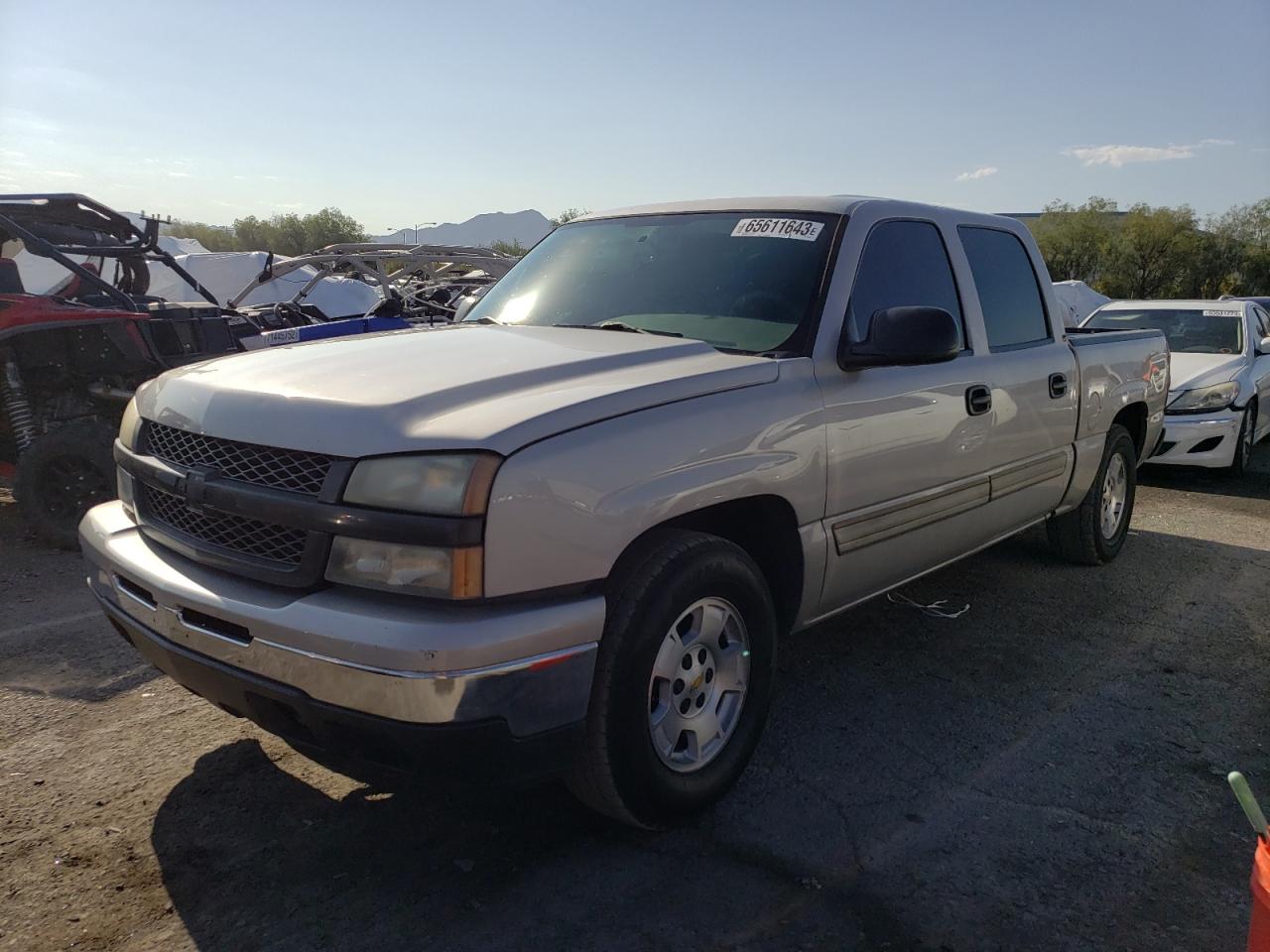 Image 1 of 2007 CHEVROLET SILVERADO C1500 CLASSIC CREW CAB 2007 with VIN 2GCEC13V971181723