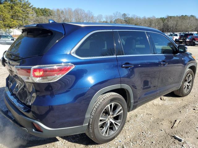 Obraz 3 z 2016 TOYOTA HIGHLANDER XLE 2016 z VIN 5TDKKRFH4GS121173