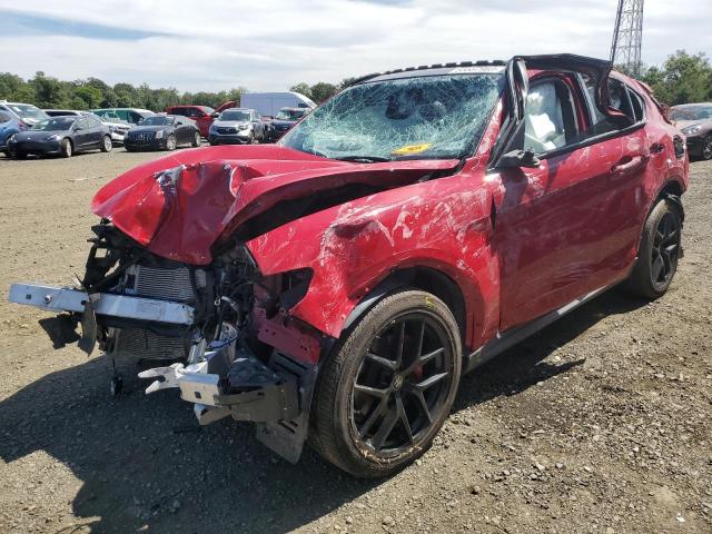 Image 1 of 2019 ALFA ROMEO STELVIO TI 2019 with VIN ZASPAKBN3K7C67196