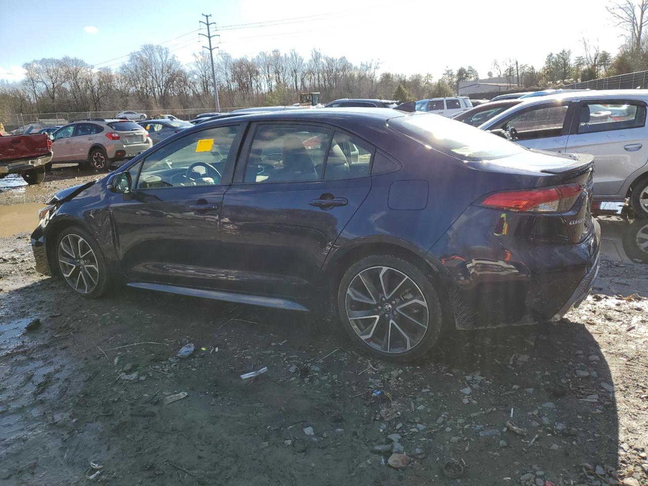 Image 2 of 2020 TOYOTA COROLLA XSE 2020 with VIN JTDT4RCE8LJ021805