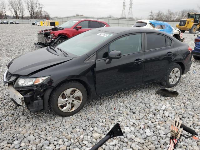 Obraz 1 z 2013 HONDA CIVIC LX 2013 z VIN 19XFB2F56DE092215