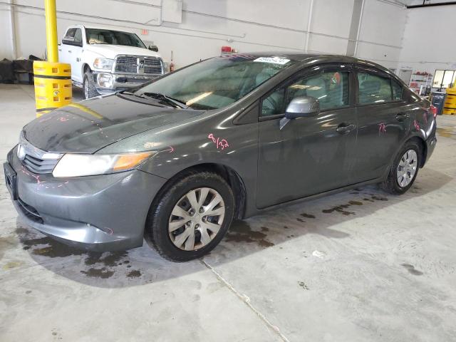 Image 1 of 2012 HONDA CIVIC LX 2012 with VIN 2HGFB2F59CH595581