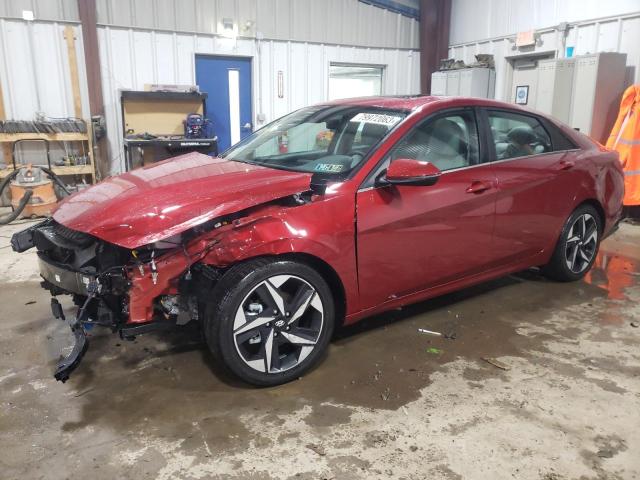 Image 1 of 2023 HYUNDAI ELANTRA LIMITED 2023 with VIN KMHLN4AJ5PU083288
