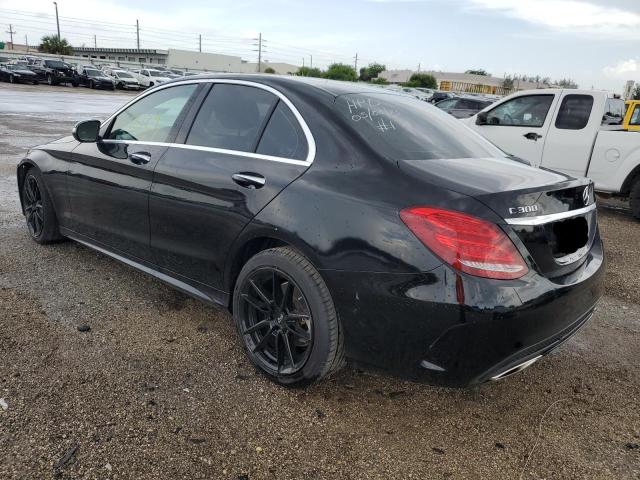 Image 2 of 2015 MERCEDES-BENZ C 300 4MATIC 2015 with VIN 55SWF4KB4FU034420