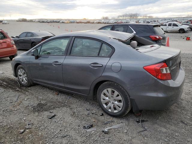 Изображение 2 2012 HONDA CIVIC LX 2012 с VIN 19XFB2F51CE051019