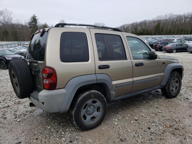Image 3 of 2005 JEEP LIBERTY SPORT 2005 with VIN 1J4GL48K95W578888