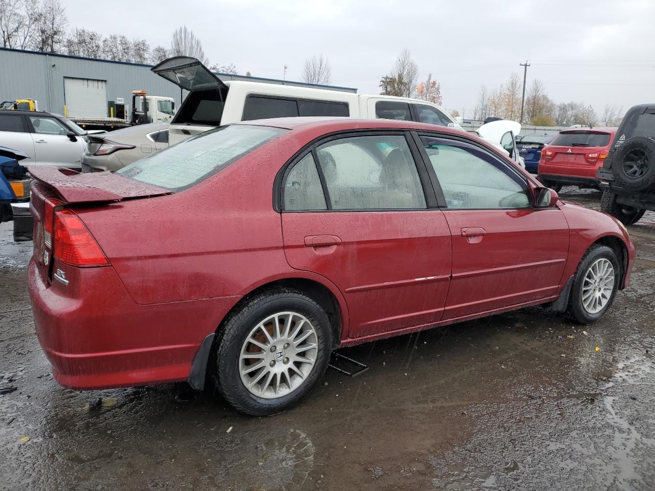 Image 3 of 2005 HONDA CIVIC EX 2005 with VIN 2HGES26715H570254
