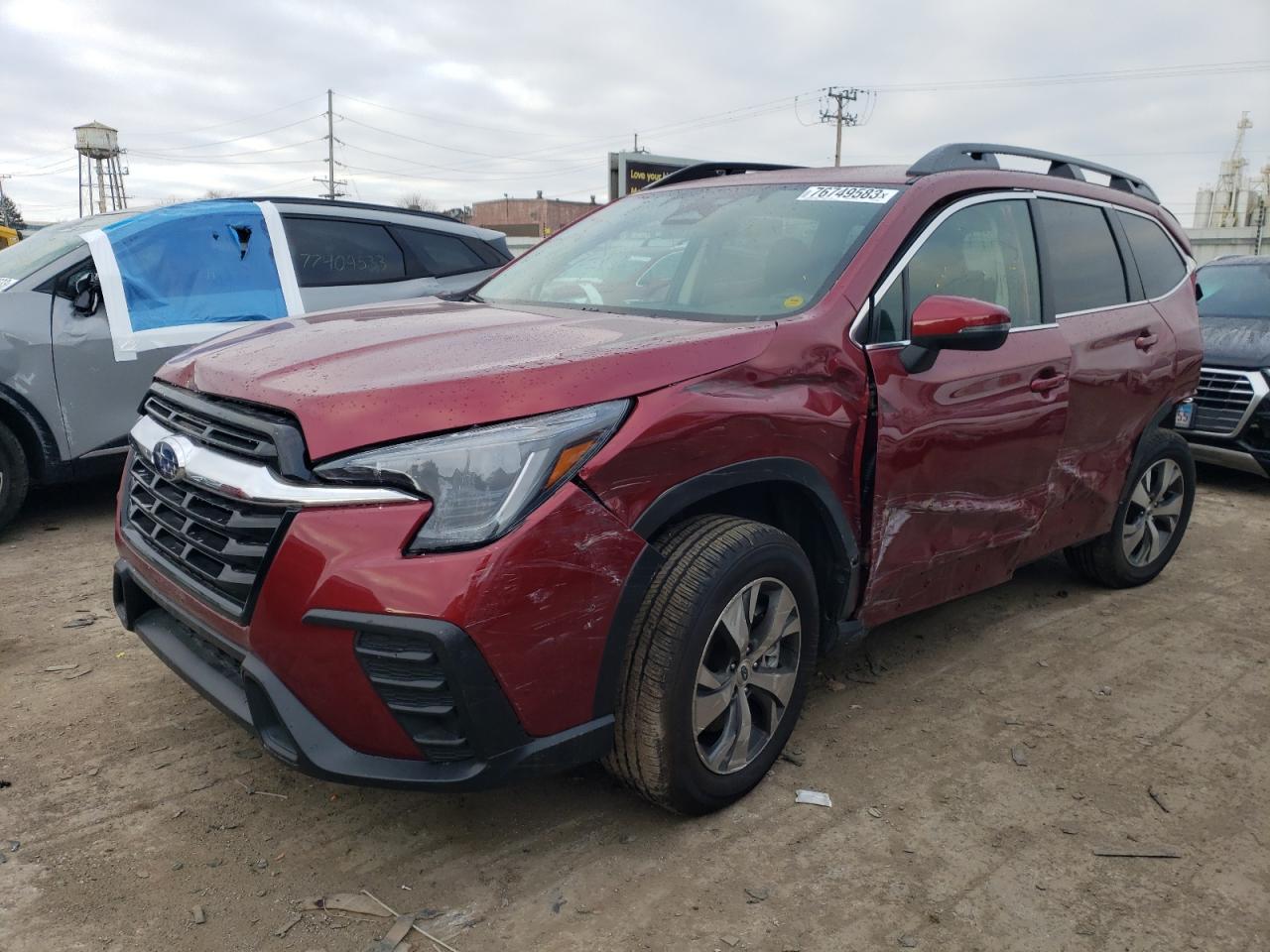 Image 1 of 2023 SUBARU ASCENT PREMIUM 2023 with VIN 4S4WMACD5P3408064