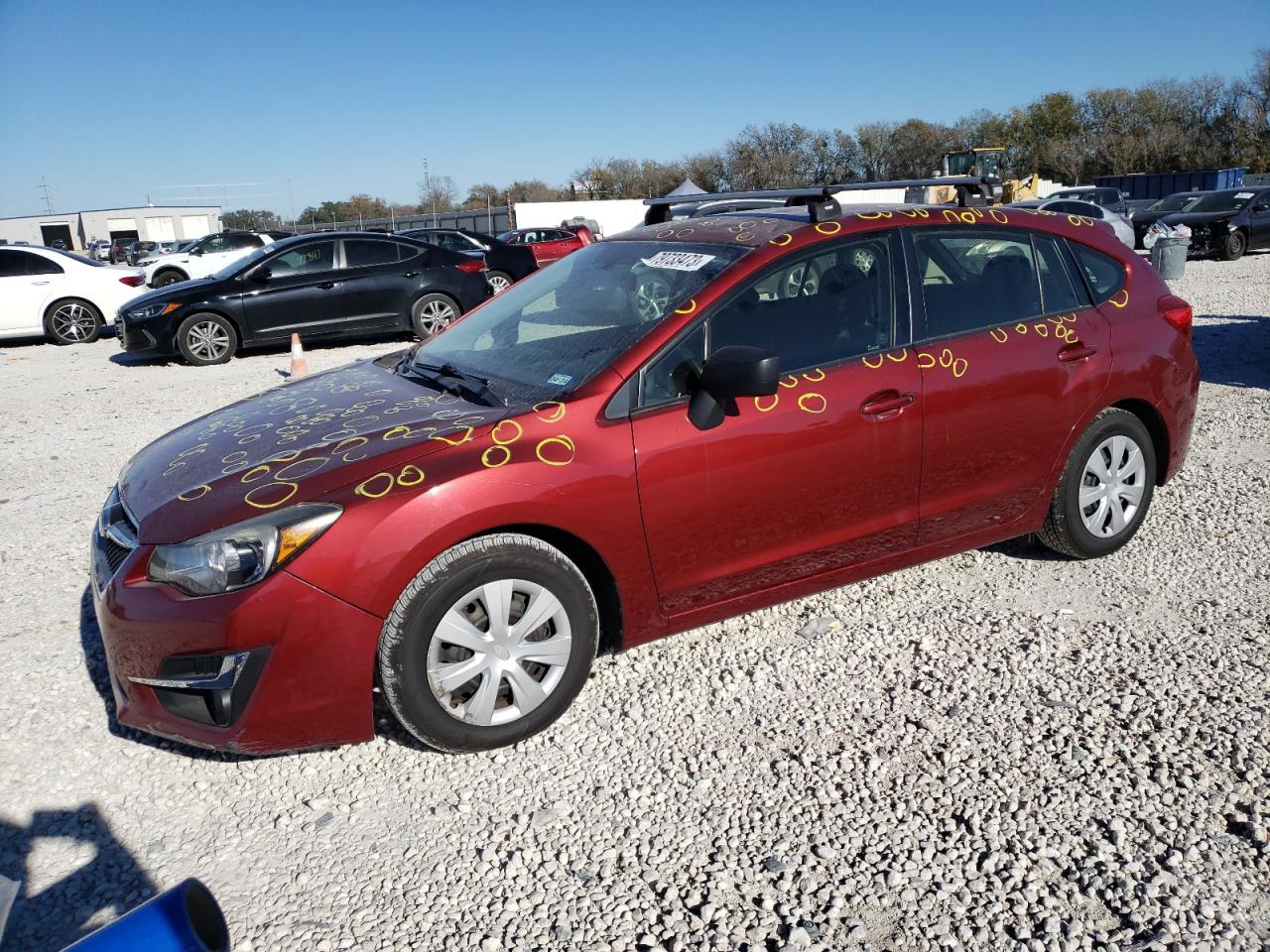 Изображение 1 2015 SUBARU IMPREZA  2015 с VIN JF1GPAA65F8243290