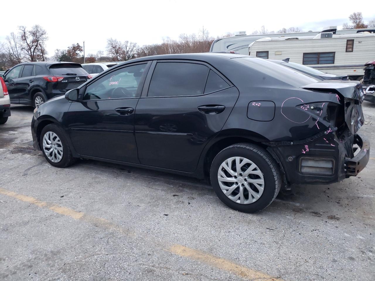 Image 2 of 2017 TOYOTA COROLLA L 2017 with VIN 5YFBURHE2HP595789