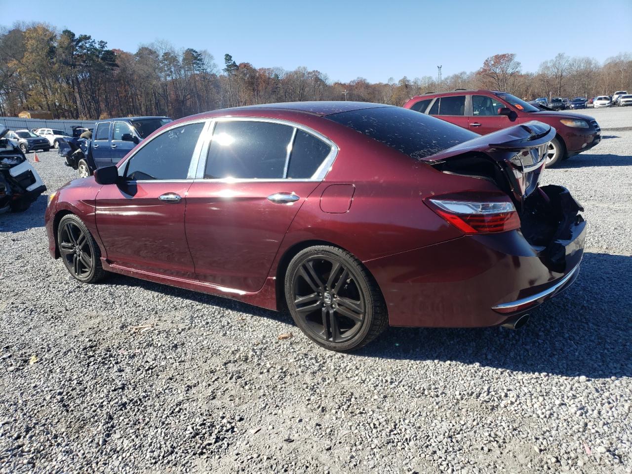 Image 2 of 2017 HONDA ACCORD SPORT 2017 with VIN 1HGCR2F53HA307252