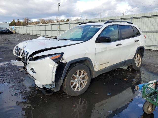 Image 1 of 2016 JEEP CHEROKEE SPORT 2016 with VIN 1C4PJMAB5GW164449