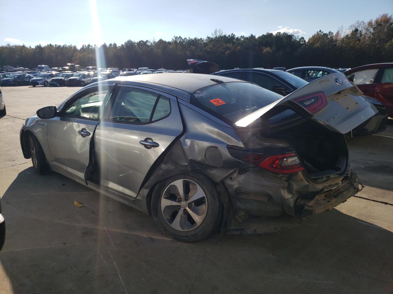 Image 2 of 2014 KIA OPTIMA HYBRID 2014 with VIN KNAGM4AD5E5071469