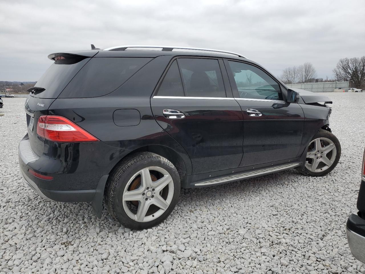 Image 3 of 2014 MERCEDES-BENZ ML 350 4MATIC 2014 with VIN 4JGDA5HB7EA314940