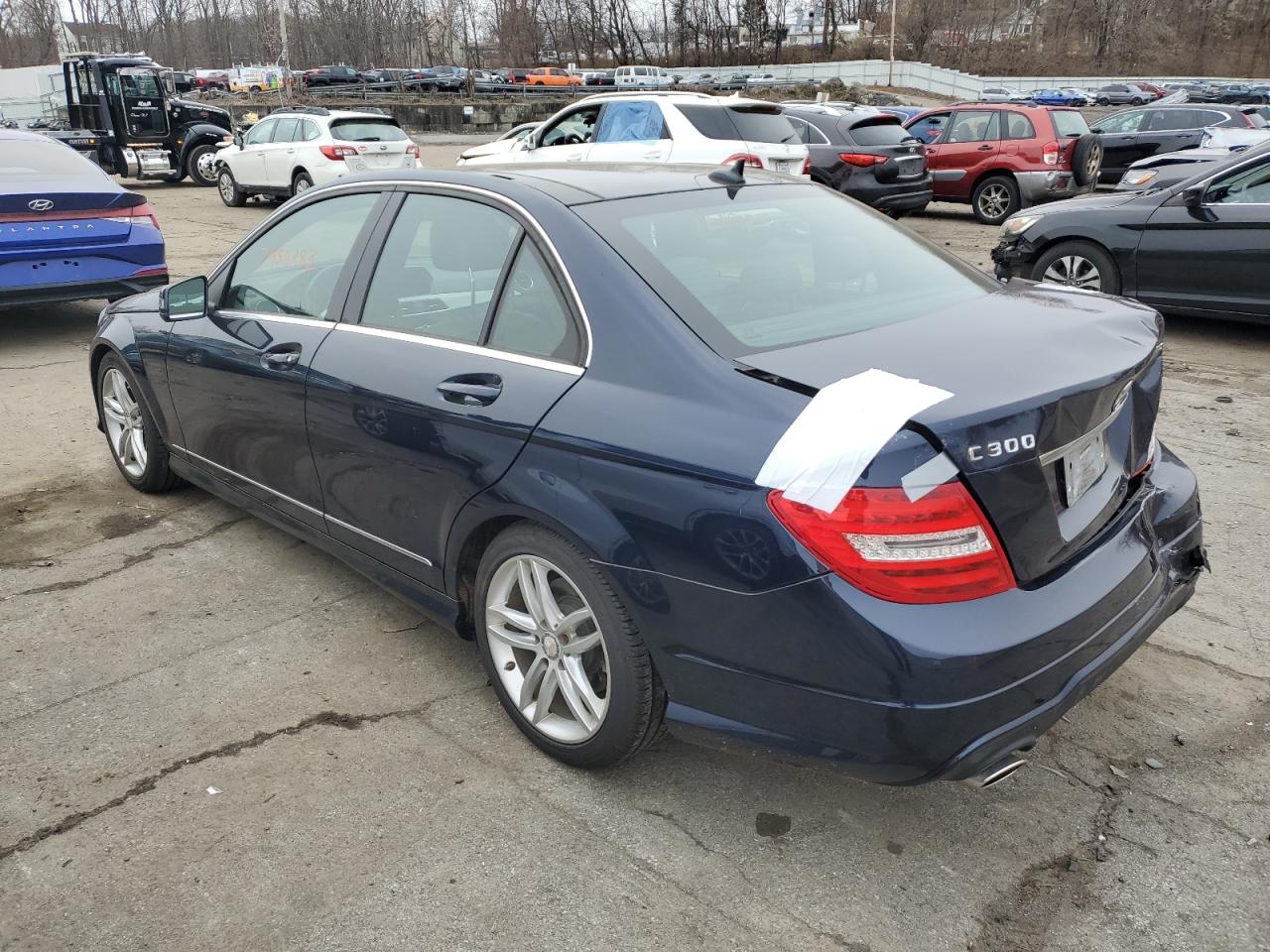 Obraz 2 z 2012 MERCEDES-BENZ C 300 4MATIC 2012 z VIN WDDGF8BB8CF917155