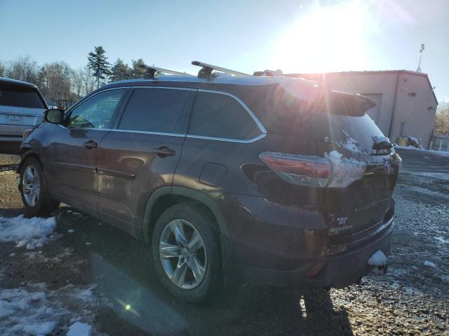 Image 2 of 2015 TOYOTA HIGHLANDER LIMITED 2015 with VIN 5TDDKRFH8FS133270