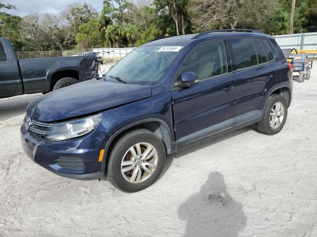 Image 1 of 2016 VOLKSWAGEN TIGUAN S 2016 with VIN WVGBV7AX7GW529916