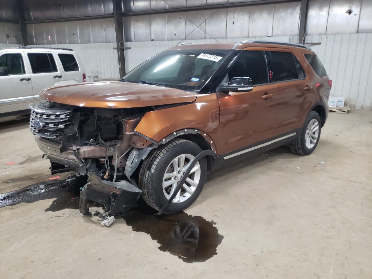 Image 1 of 2017 FORD EXPLORER XLT 2017 with VIN 1FM5K7DH8HGA03820