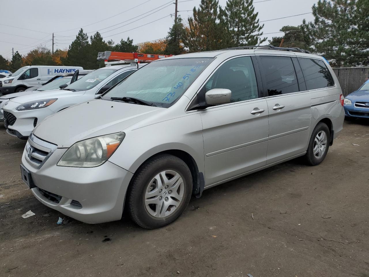 Изображение 1 2007 HONDA ODYSSEY EXL 2007 с VIN 5FNRL38757B137335