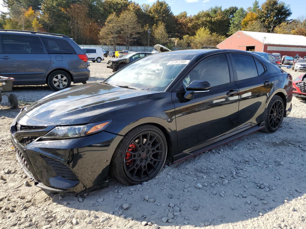 Изображение 1 2021 TOYOTA CAMRY TRD 2021 с VIN 4T1KZ1AK9MU057747