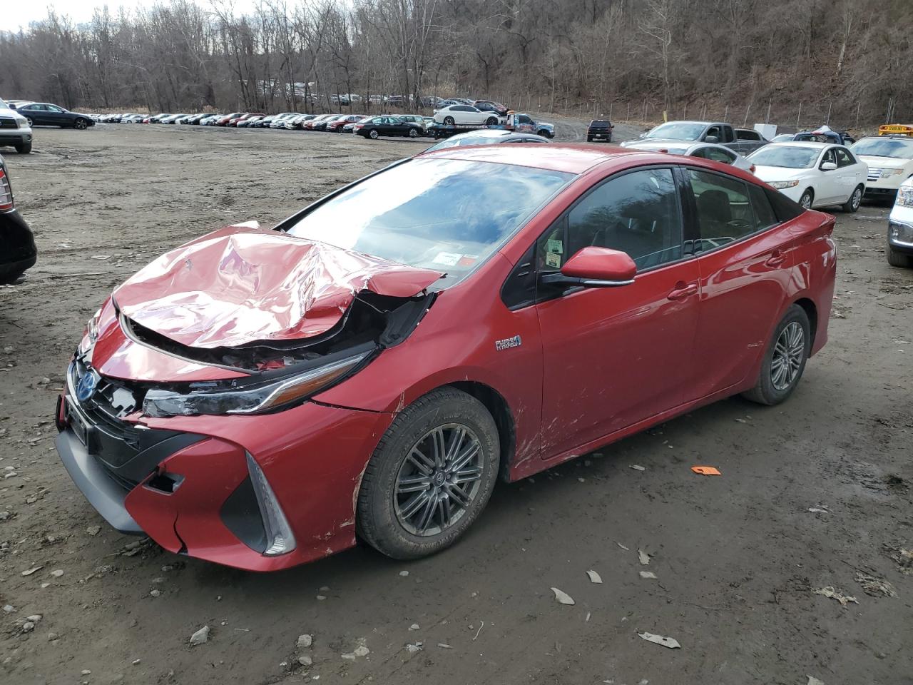 Изображение 1 2017 TOYOTA PRIUS PRIME  2017 с VIN JTDKARFP1H3055100