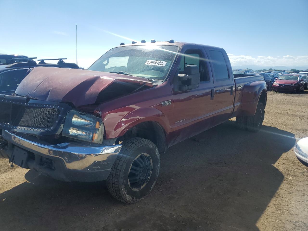 Image 1 of 2000 FORD F350 SUPER DUTY 2000 with VIN 1FTWW33F6YEC36936