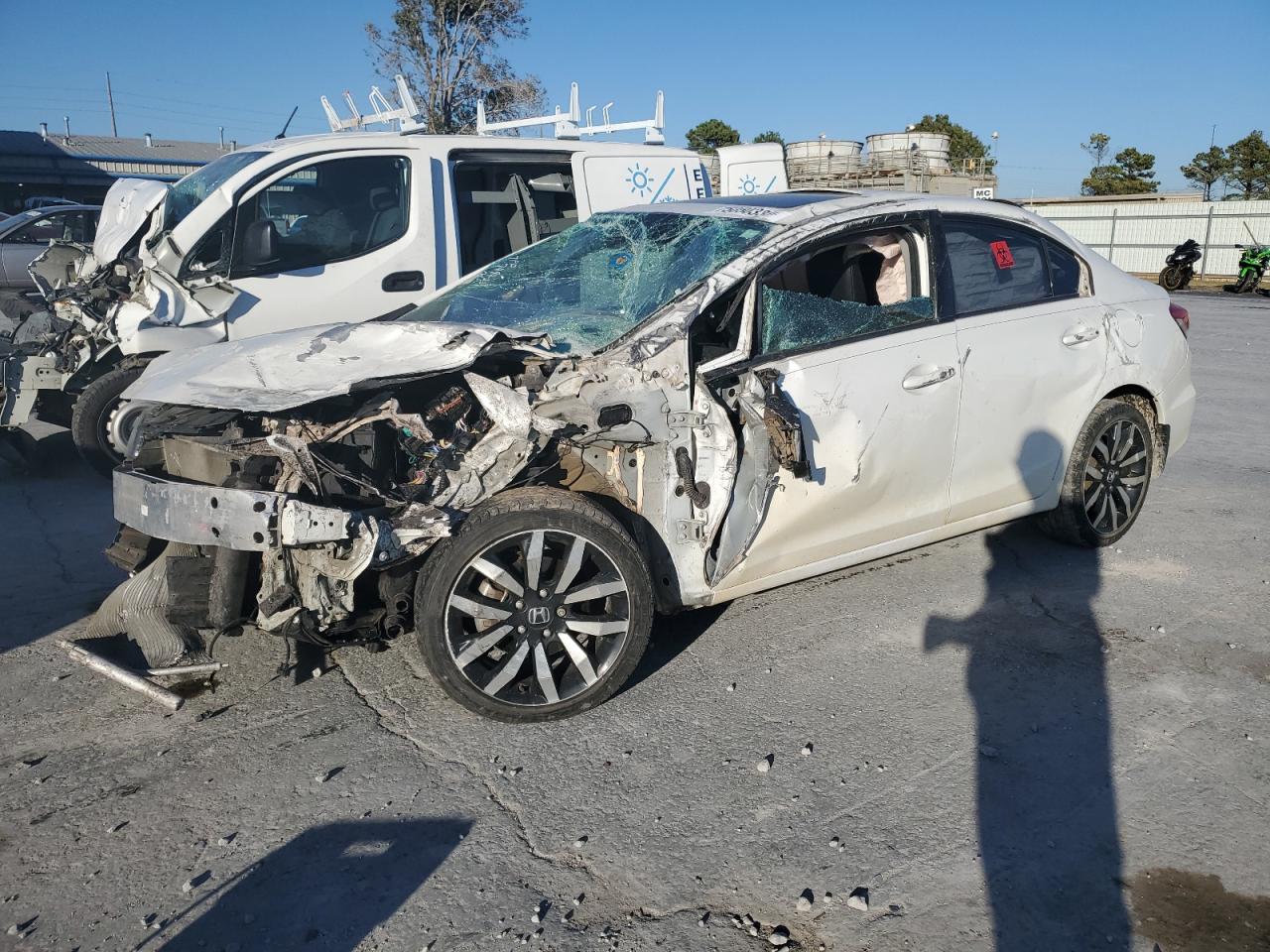 Obraz 1 z 2015 HONDA CIVIC EXL 2015 z VIN 19XFB2F90FE066750