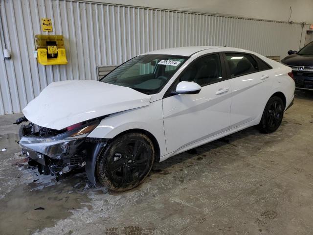 Image 1 of 2023 HYUNDAI ELANTRA BLUE 2023 with VIN KMHLM4AJ4PU067361
