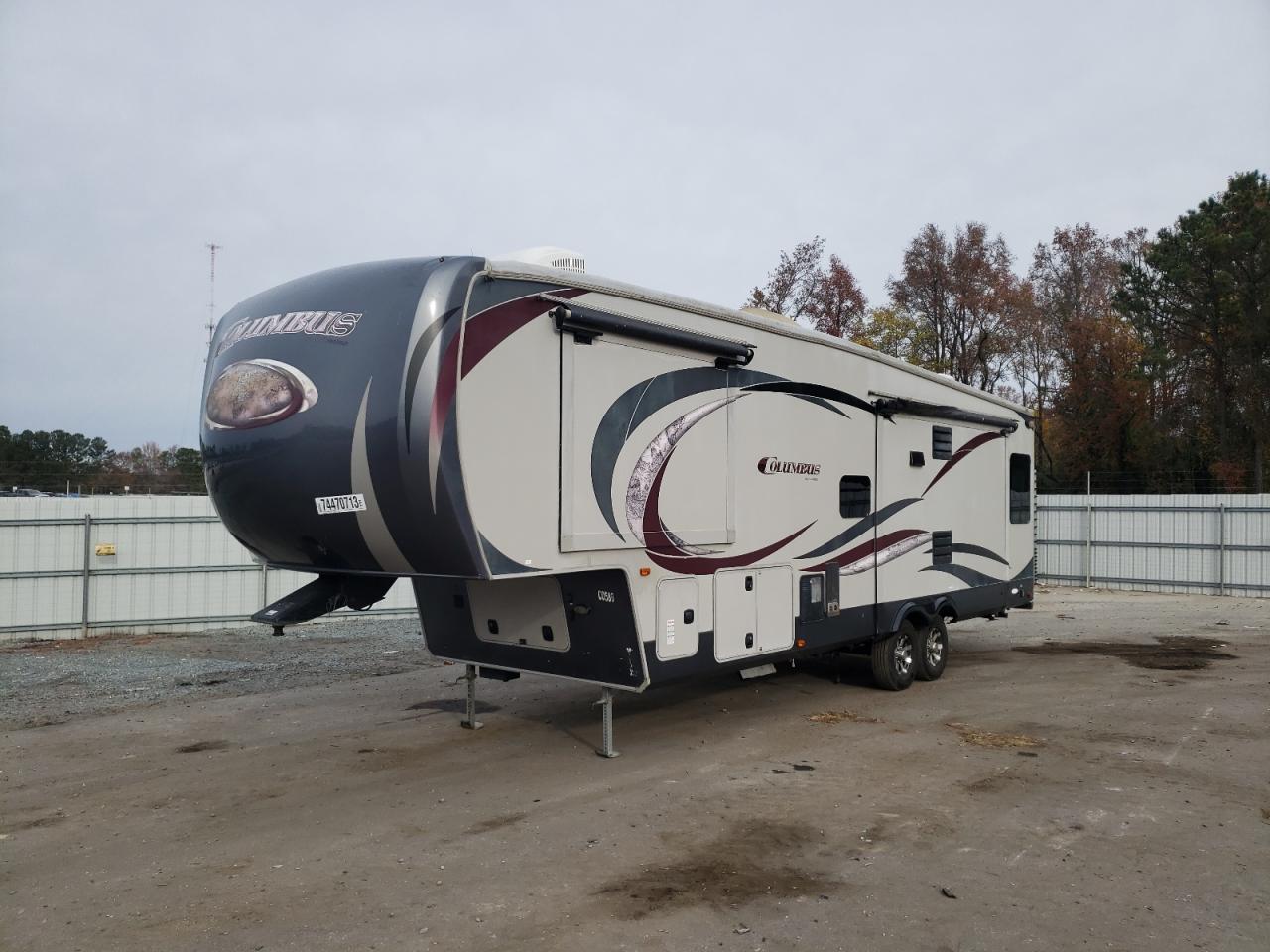 Image 2 of 2012 WILDWOOD TRAILER 2012 with VIN 4X4FCMH27C6000104