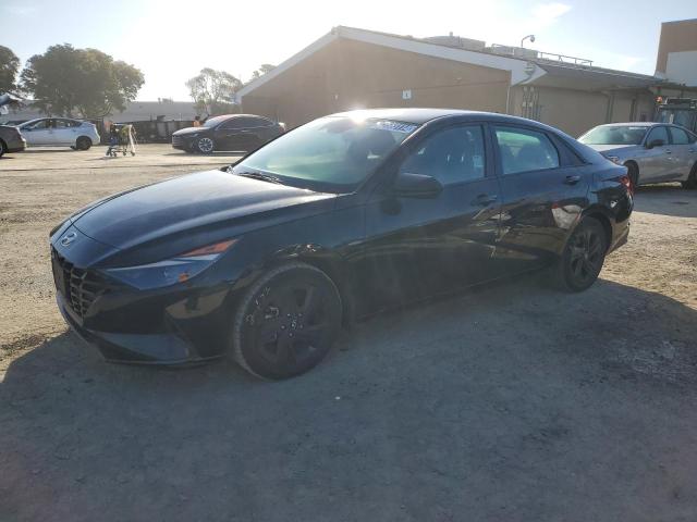 Image 1 of 2021 HYUNDAI ELANTRA SEL 2021 with VIN 5NPLM4AG5MH052124